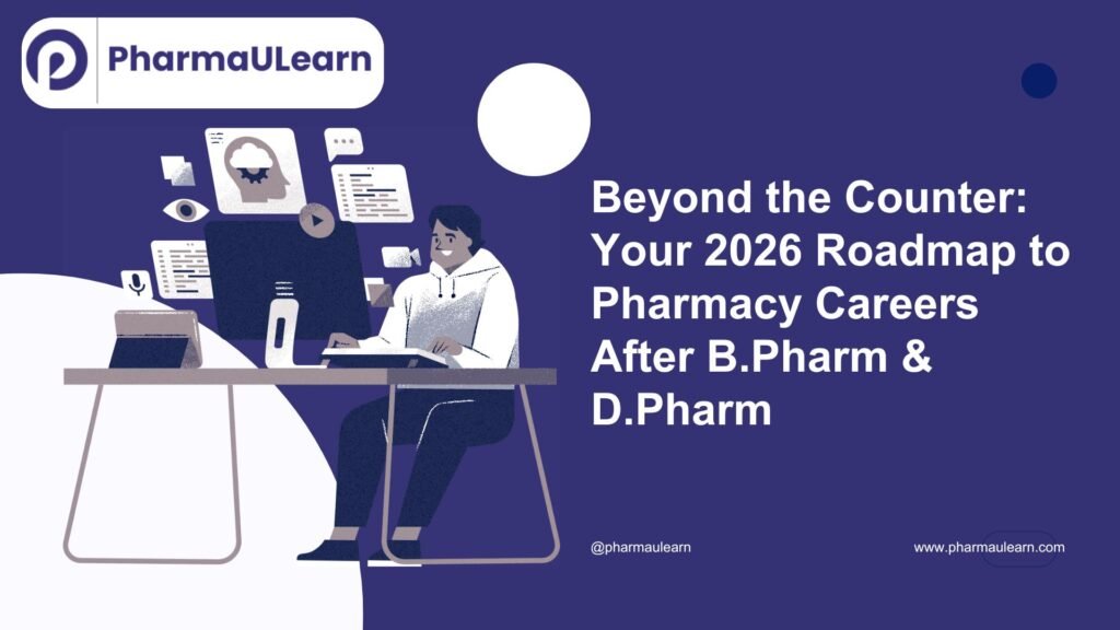 Beyond the Counter: Your 2026 Roadmap to Pharmacy Careers After B.Pharm & D.Pharm